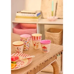 6-Pack Small Bägare I Melamin Pink Fun Fair><noscript><img width=