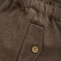 Pants Woven Chocolate Brown><noscript><img width=