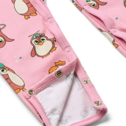 Paula Långärmad Babydräkt Med Cirkus Rosa Lace><noscript><img width=
