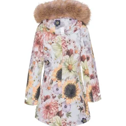 Peace Parkas Retro Flowers><noscript><img width=