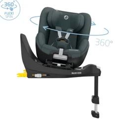 Pearl 360 Bilbarnstol 3M-4Y / 0-17,4 Kg Authentic Graphite><noscript><img width=