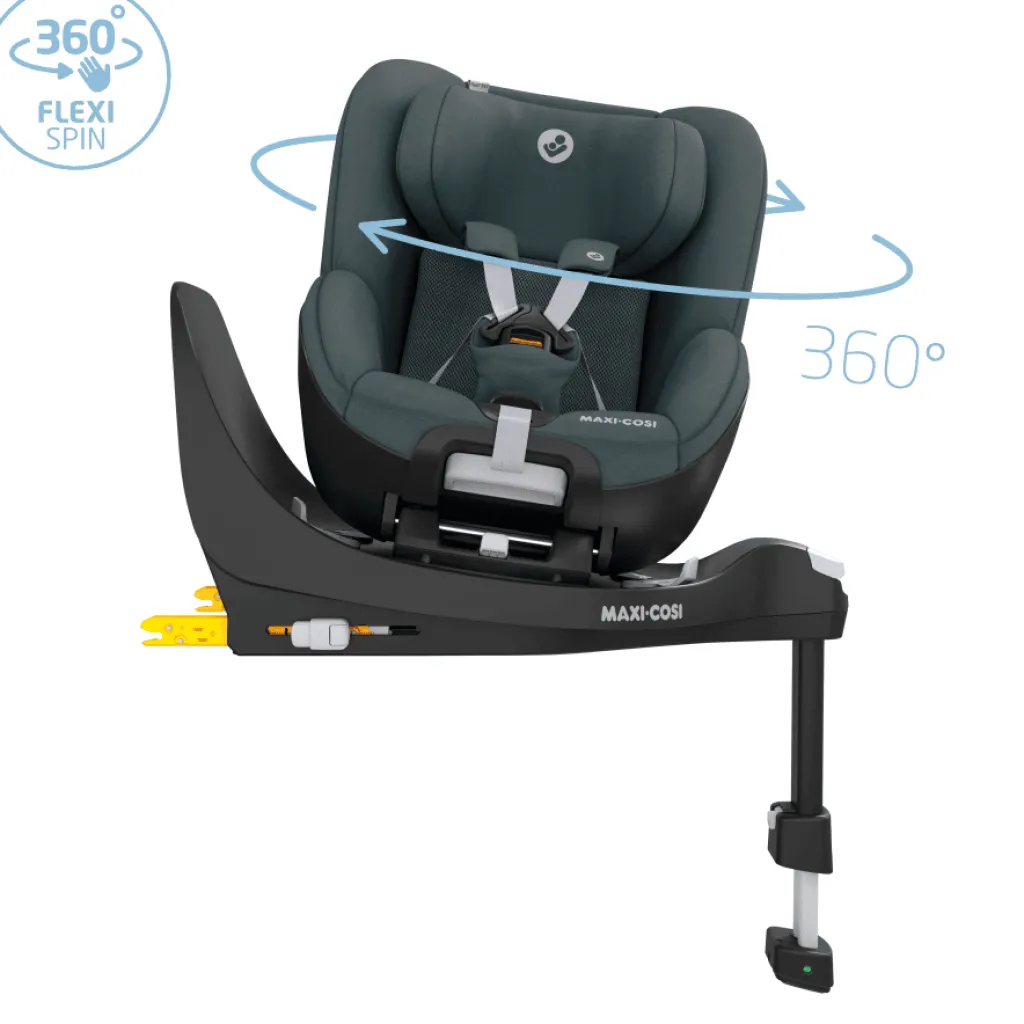 Pearl 360 Bilbarnstol 3M-4Y / 0-17,4 Kg Authentic Graphite>Maxi-Cosi New
