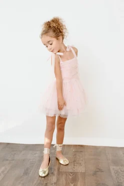 Pearl Tyllklänning Ballet Pink>DOLLY by Le Petit Tom Best