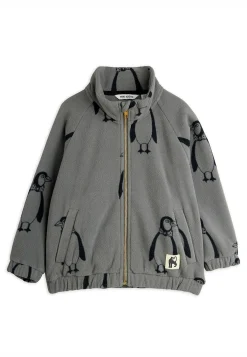 Penguin Fleecejacka Grey>Mini Rodini Clearance