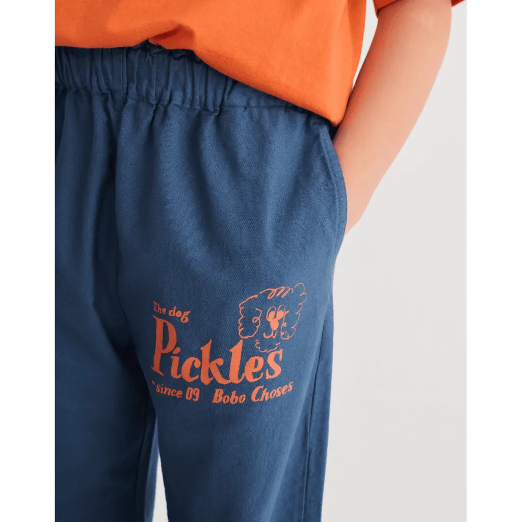 Pickles The Dog Byxor Navy Blue>Bobo Choses Hot