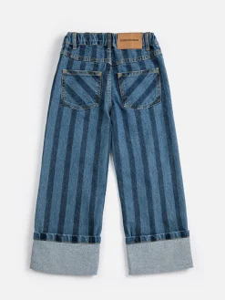 Pickles The Dog Denimbyxor Navy Blue>Bobo Choses Outlet