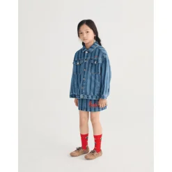 Pickles The Dog Denimkjol Navy Blue><noscript><img width=