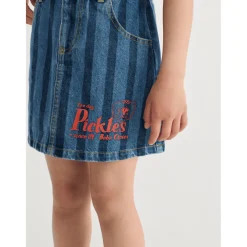 Pickles The Dog Denimkjol Navy Blue><noscript><img width=