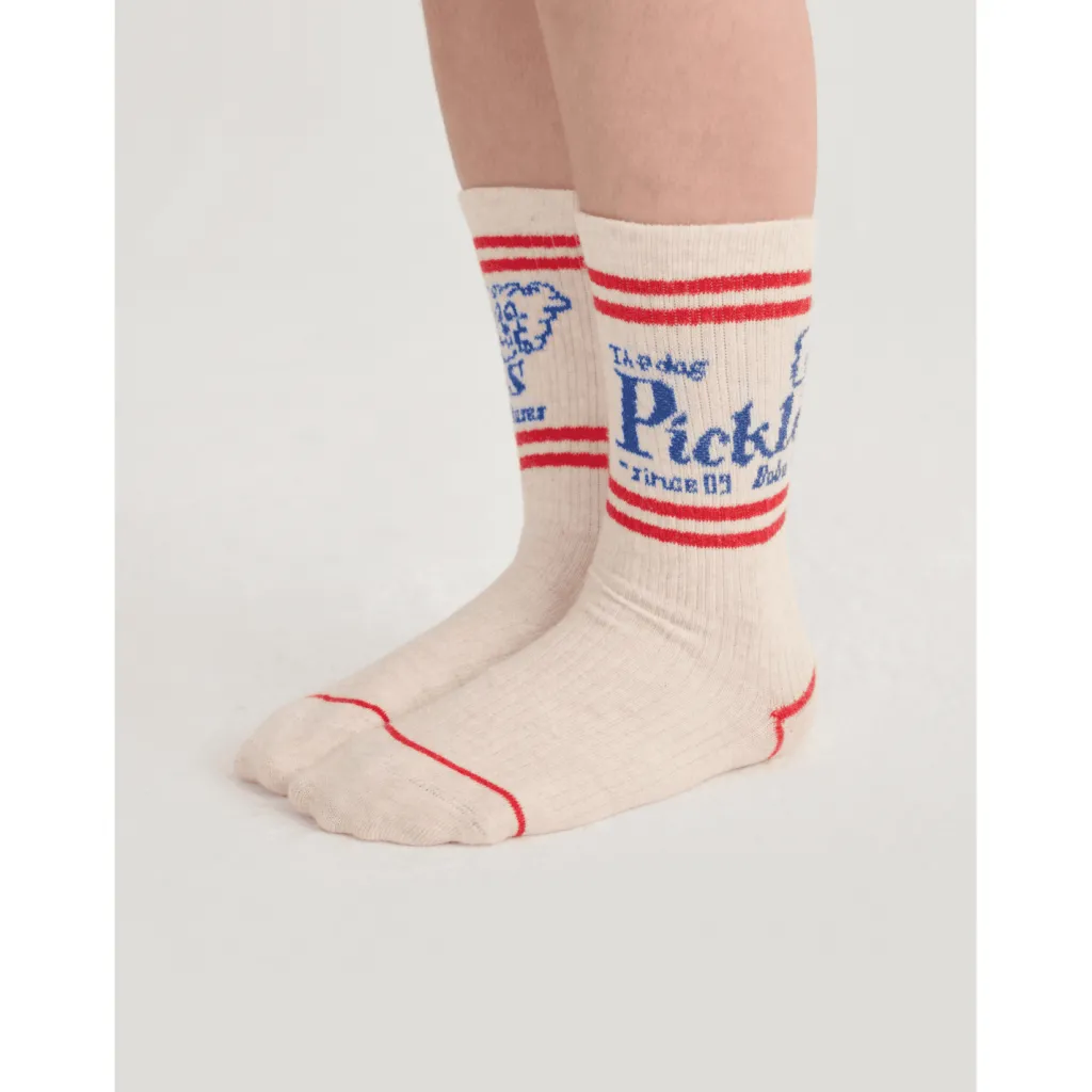 Pickles The Dog Långa Strumpor Offwhite>Bobo Choses Hot