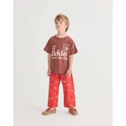 Pickles The Dog T-shirt Brown><noscript><img width=