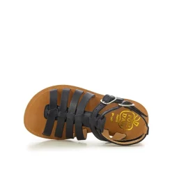 Plagette Gladiator Sandaler Svarta><noscript><img width=