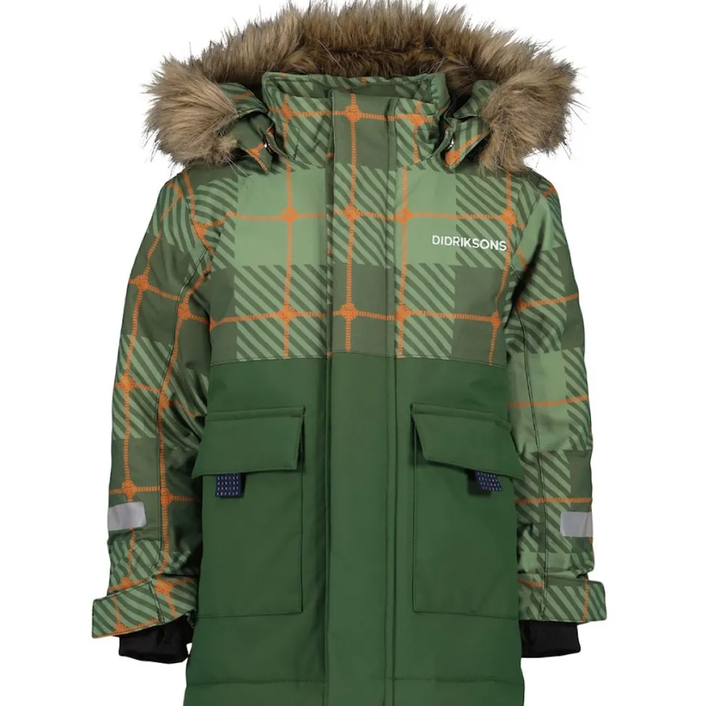Polarbjörn Parka Jacka Pine Green>Didriksons Online