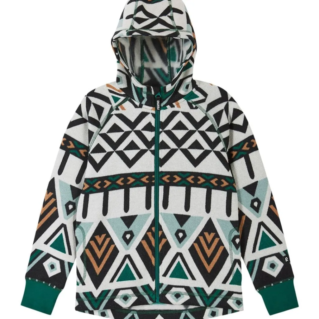 Polyester Fleecejacka Deeper Green>Reima Clearance