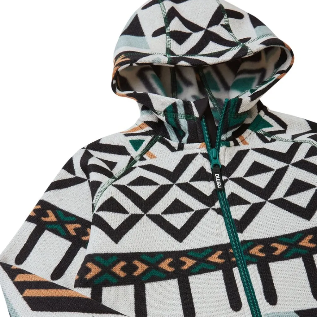 Polyester Fleecejacka Deeper Green>Reima Clearance