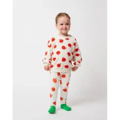 Poma Mönstrad Babytröja Naturvit><noscript><img width=