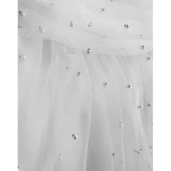 Pärl Tulle Ballerina Klänning White>DOLLY by Le Petit Tom Sale