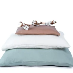 Påslakanset Vagn/Vagga Muslin Brown><noscript><img width=