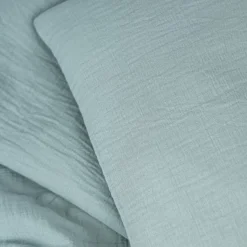 Påslakanset Vagn/Vagga Muslin Frosty Green><noscript><img width=