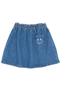 Purity Jeanskjol Medium Blue Denim>The New Best