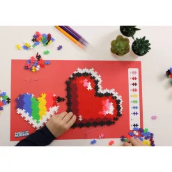 Puzzle By Number Hearts Byggset><noscript><img width=