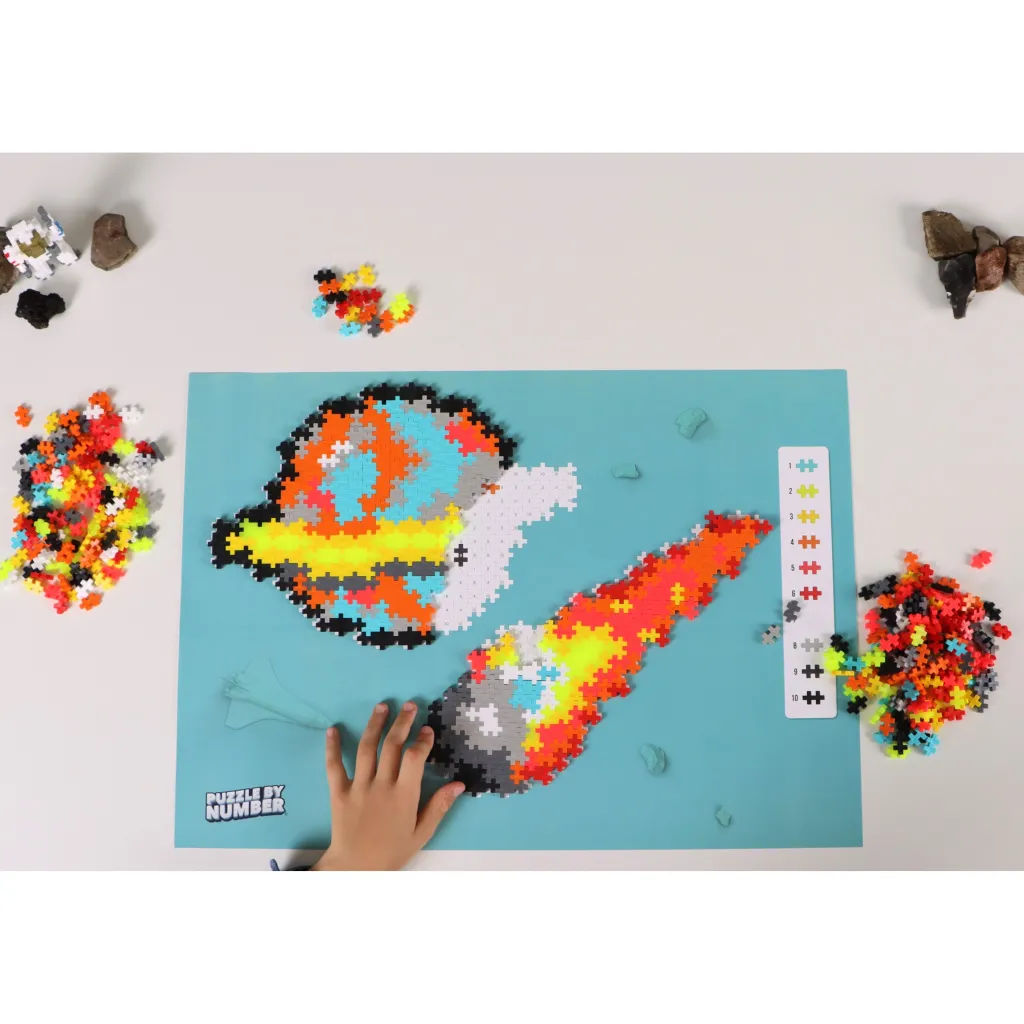 Puzzle By Number Space Byggset>Plus-Plus Sale