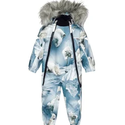 Pyxis Babyoverall Polar Bear Joy>Molo
