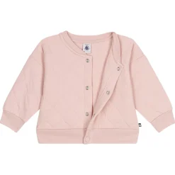 Quiltad Tubstickad Basebolljacka Saline Pink><noscript><img width=