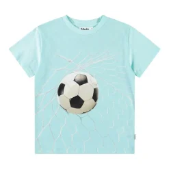 Rame Short Sleeve T-Shirt Goal Time Blue>Molo Online