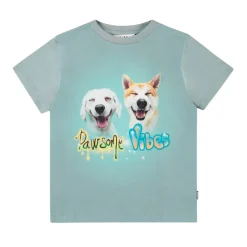 Rame Short Sleeve T-Shirt Pawsome Vibes>Molo Best
