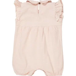 Randig Romper Dusty Rose Cream Stripe>Copenhagen Colors