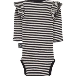 Randig Volangprydd Baby Body Vit>NUNUNU Sale