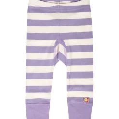 Randiga Baby-leggings Lila>Katvig