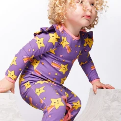 Reegnt With Shooting Star Långärmad Babydräkt Royal Purple><noscript><img width=