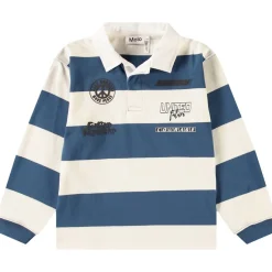 Relz Rugby Shirt Blue Noise>Molo Outlet