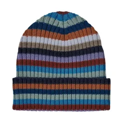 Ribbad Mössa Multi Stripe>FUB Discount