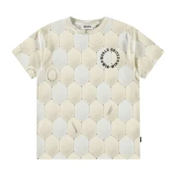 Riley Short Sleeve T-Shirt Football Calm>Molo Sale