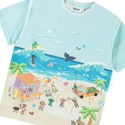 Riley Short Sleeve T-Shirt Pixel Beach><noscript><img width=