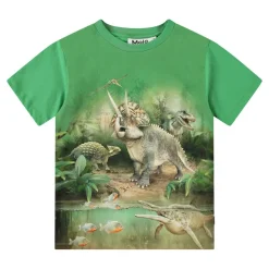 Riley Short Sleeve T-Shirt Jungle Dinos>Molo