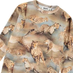 Rill Long-Sleeved T-Shirt Fast Cheetahs>Molo Outlet