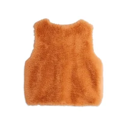 Ritzratz Patch Fuskpälsväst Pink>Mini Rodini Hot