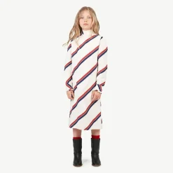 Ränder Triton Klänning Raw White Stripes><noscript><img width=