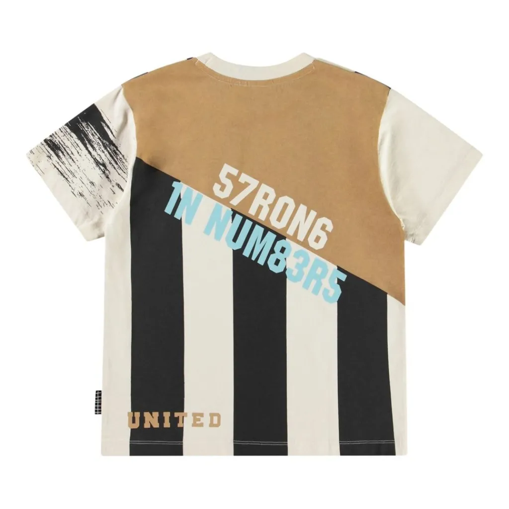 Rodney Short Sleeve T-Shirt Mash Up Neutral>Molo