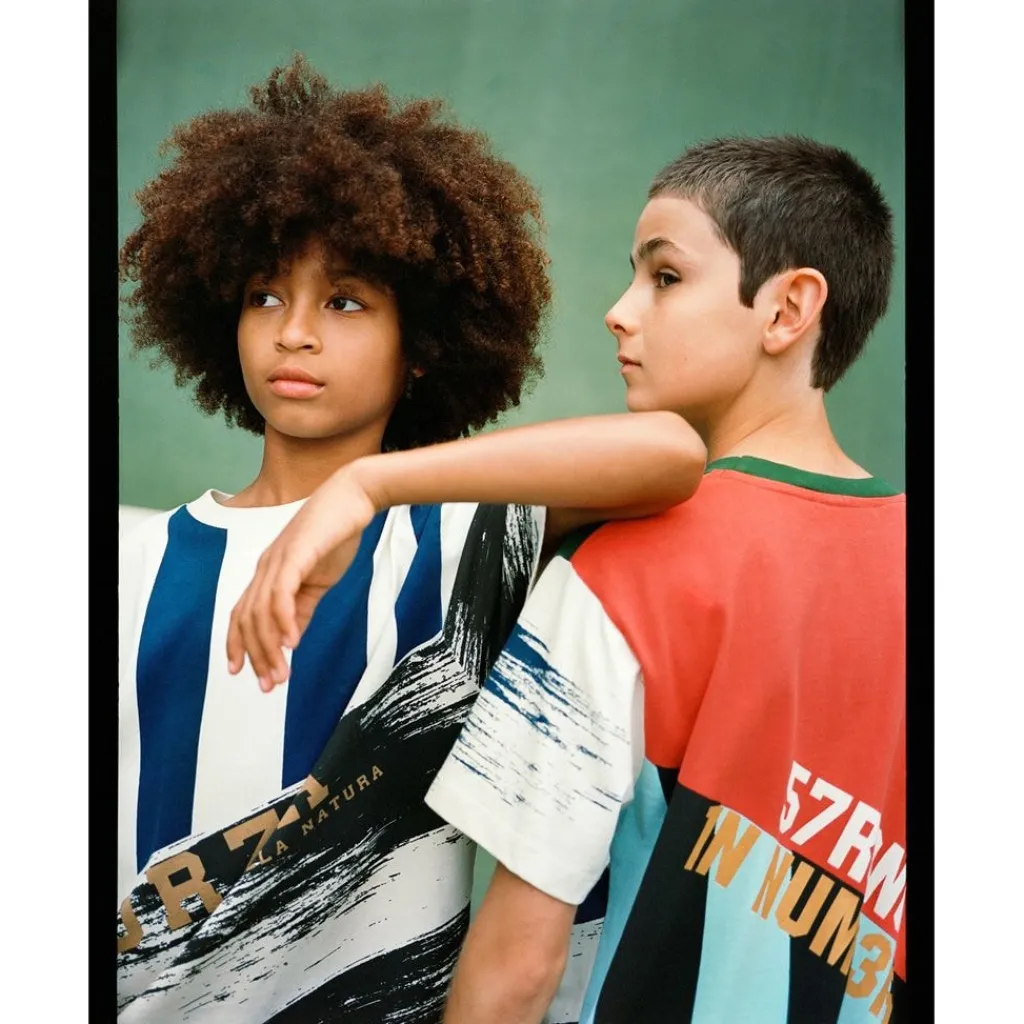 Rodney Short Sleeve T-Shirt Mash Up>Molo Outlet