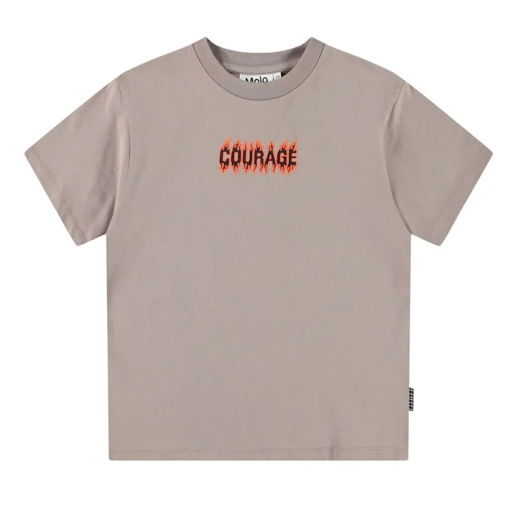 Rodney Short-Sleeved T-Shirt Cinder Rock>Molo Outlet