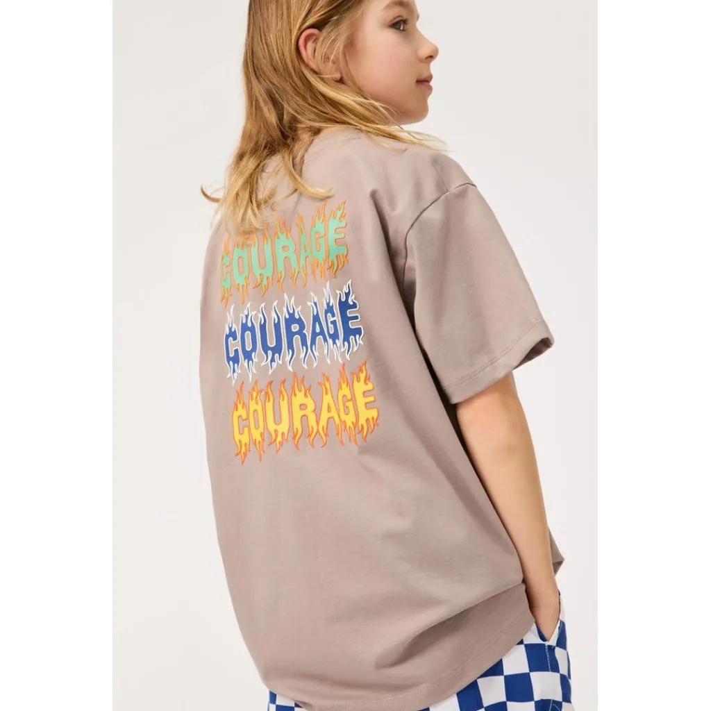 Rodney Short-Sleeved T-Shirt Cinder Rock>Molo Outlet