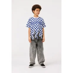 Rodney Short-Sleeved T-Shirt Courage Check>Molo Hot