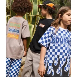 Rodney Short-Sleeved T-Shirt Courage Check><noscript><img width=