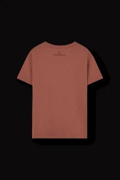 Rooster T-shirt Brown>The Animals Observatory New