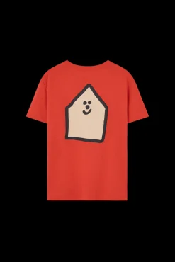 Rooster T-shirt Red>The Animals Observatory Hot