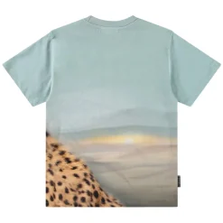 Rubin Short-Sleeved T-Shirt Big Cheetah Blue><noscript><img width=